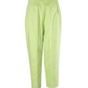 Talbots NWT lime green pants lined plus size 20